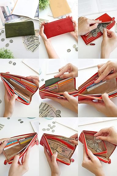 Amazon | [ダコタ] 長財布 L字ファスナー式 本革 コラッジョ